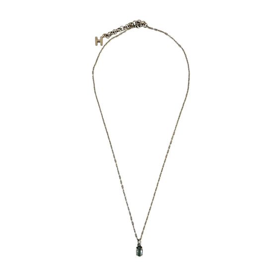 COLAR MINI OVAL PRATA BOHO 20125